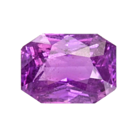 1.54 Ct. Purple Sapphire from Africa Video