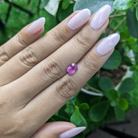 1.54 Ct. Purple Sapphire from Africa Life Style