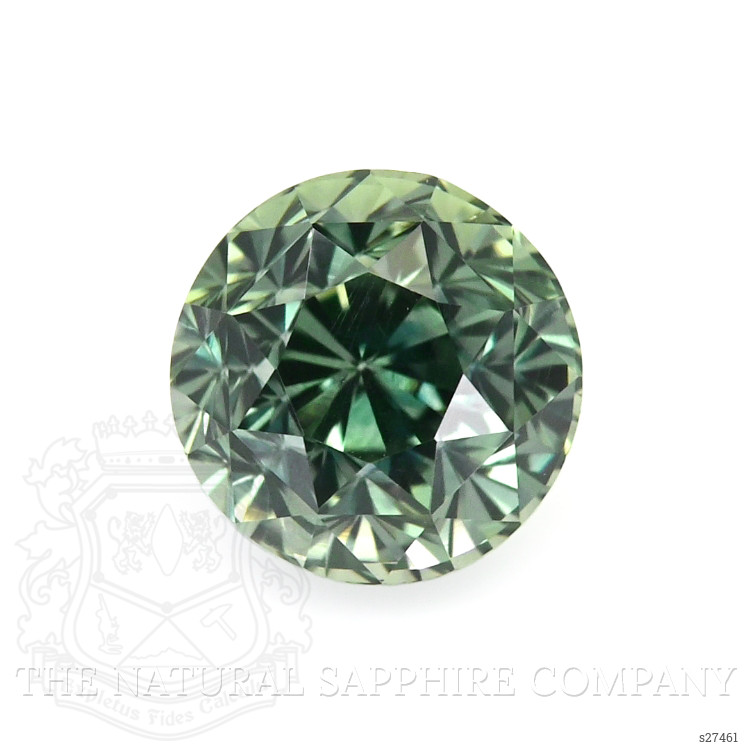 1.81 Ct. Green Sapphire from Ceylon (Sri Lanka)