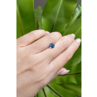 1.18 Ct. Blue Sapphire from Montana Life Style