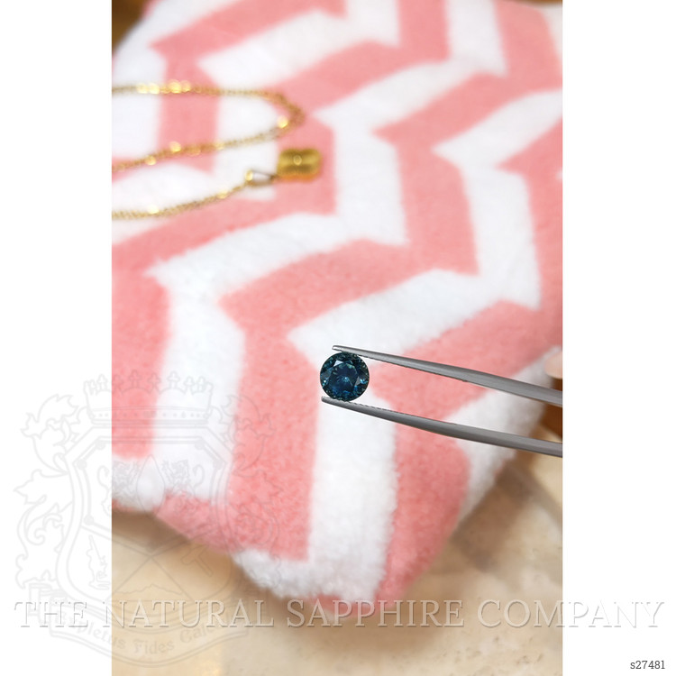 1.73 Ct. Bluish Green Sapphire from Montana