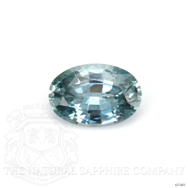 2.03 Ct. Bluish Green Sapphire from Montana