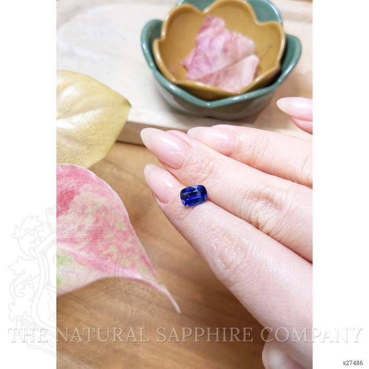 2.09 Ct. Blue Sapphire from Ceylon (Sri Lanka)