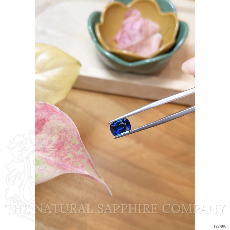 2.09 Ct. Blue Sapphire from Ceylon (Sri Lanka)
