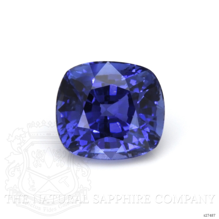 2.06 Ct. Purplish Blue Sapphire from Ceylon (Sri Lanka)