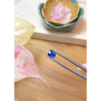 2.06 Ct. Purplish Blue Sapphire from Ceylon (Sri Lanka) Life Style