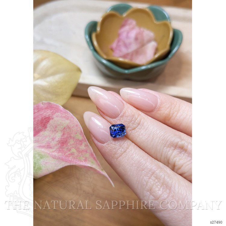 2.12 Ct. Blue Sapphire from Ceylon (Sri Lanka)