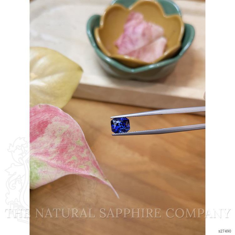 2.12 Ct. Blue Sapphire from Ceylon (Sri Lanka)