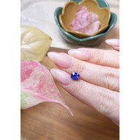 1.30 Ct. Blue Sapphire from Ceylon (Sri Lanka) Life Style