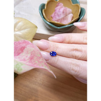 1.48 Ct. Blue Sapphire from Ceylon (Sri Lanka) Life Style