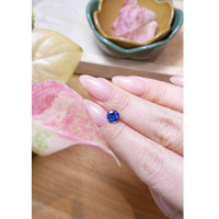 1.09 Ct. Purplish Blue Sapphire from Ceylon (Sri Lanka) Life Style