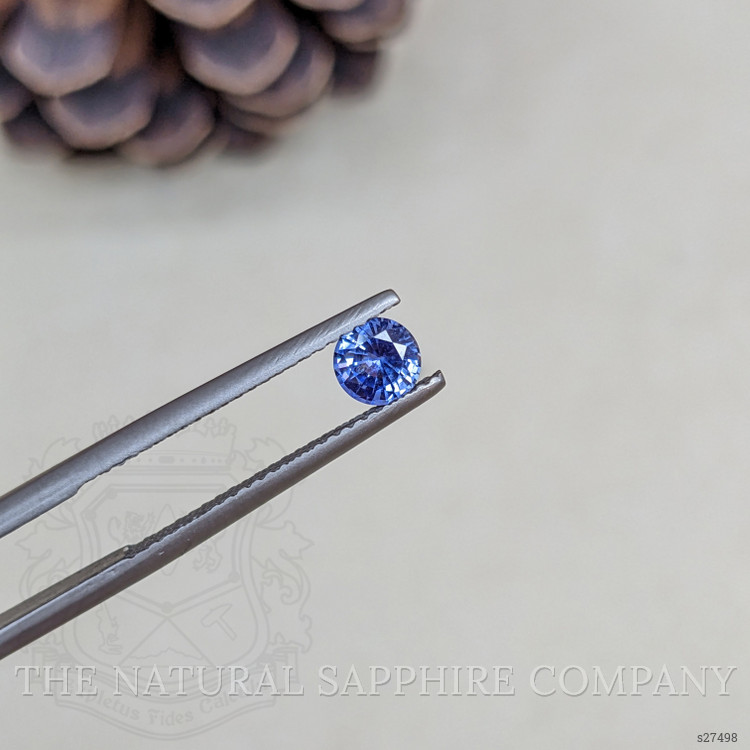 0.53 Ct. Blue Sapphire from Ceylon (Sri Lanka)