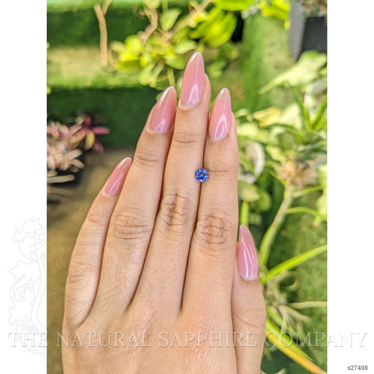 0.53 Ct. Blue Sapphire from Ceylon (Sri Lanka)