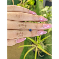 0.53 Ct. Blue Sapphire from Ceylon (Sri Lanka) Life Style
