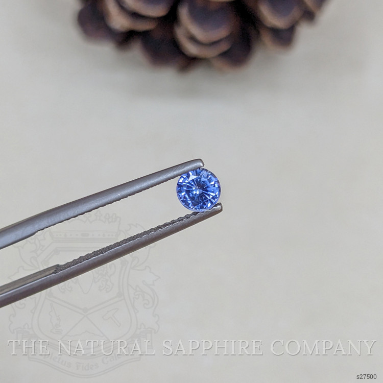 0.50 Ct. Blue Sapphire from Ceylon (Sri Lanka)
