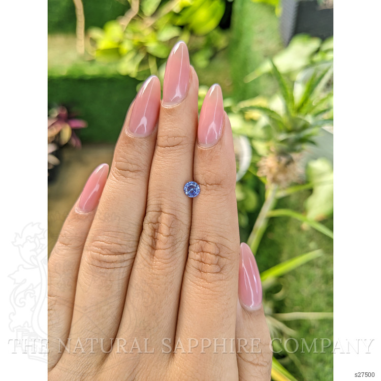 0.50 Ct. Blue Sapphire from Ceylon (Sri Lanka)