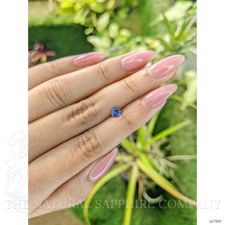 0.50 Ct. Blue Sapphire from Ceylon (Sri Lanka)