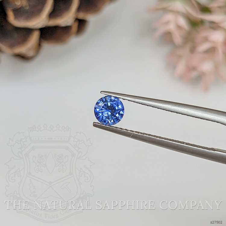 0.48 Ct. Blue Sapphire from Ceylon (Sri Lanka)
