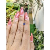 0.48 Ct. Blue Sapphire from Ceylon (Sri Lanka) Life Style