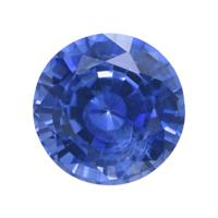 0.58 Ct.Tw. Round Sapphire