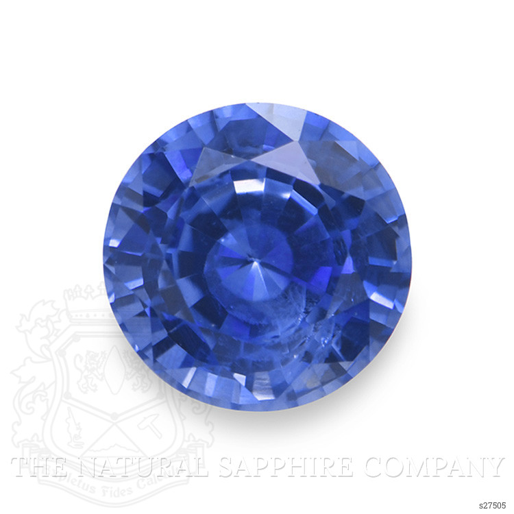0.58 Ct. Blue Sapphire from Ceylon (Sri Lanka)