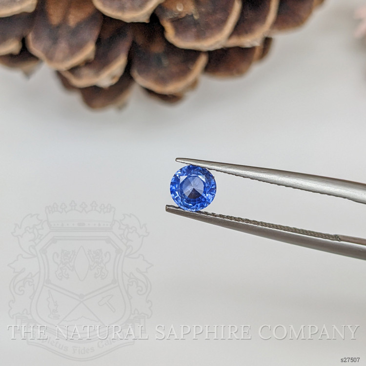 0.63 Ct. Blue Sapphire from Ceylon (Sri Lanka)