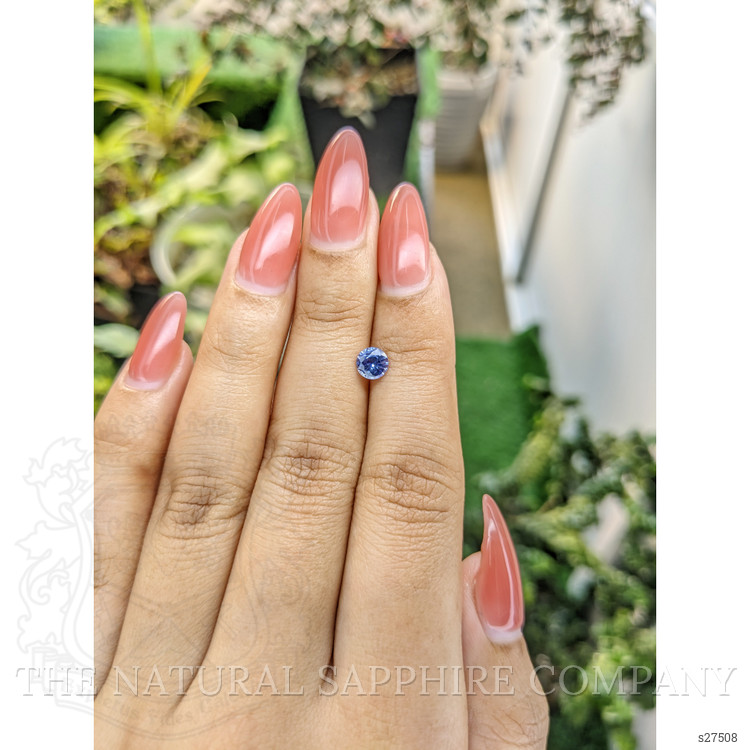 0.60 Ct. Blue Sapphire from Ceylon (Sri Lanka)