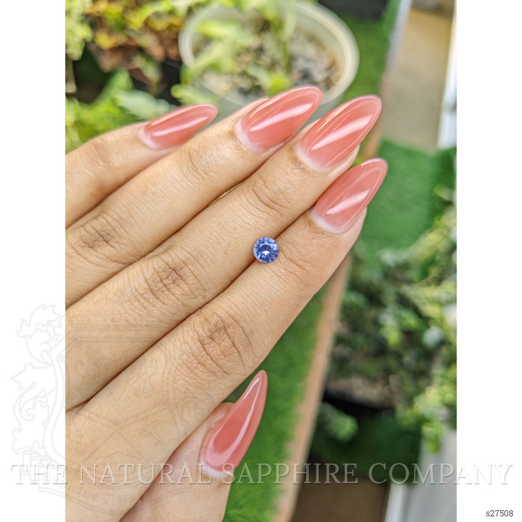 0.60 Ct. Blue Sapphire from Ceylon (Sri Lanka)
