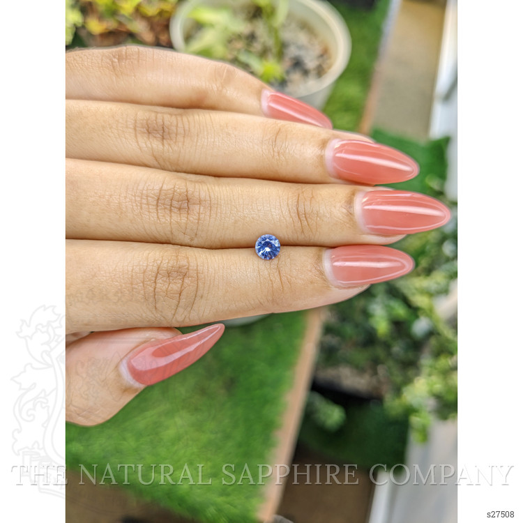 0.60 Ct. Blue Sapphire from Ceylon (Sri Lanka)