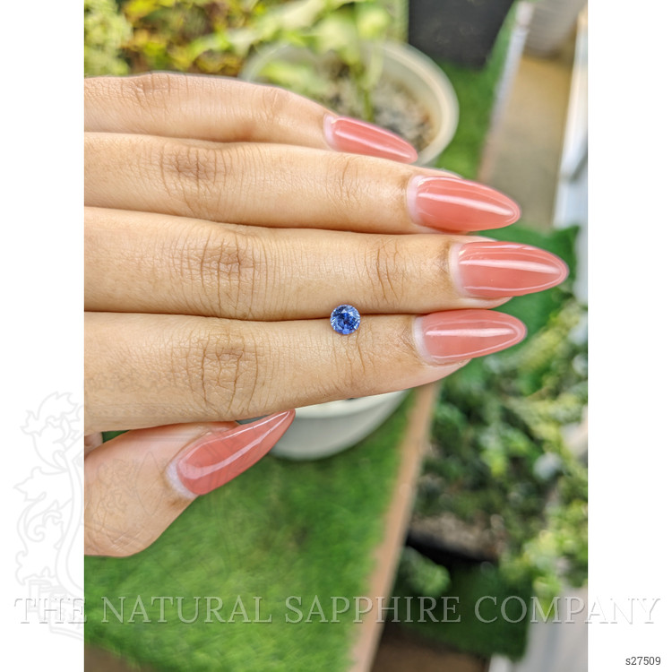 0.70 Ct. Blue Sapphire from Ceylon (Sri Lanka)