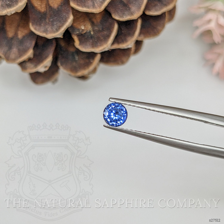 0.52 Ct. Blue Sapphire from Ceylon (Sri Lanka)