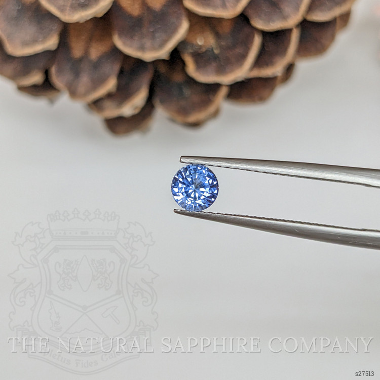 0.64 Ct. Blue Sapphire from Ceylon (Sri Lanka)