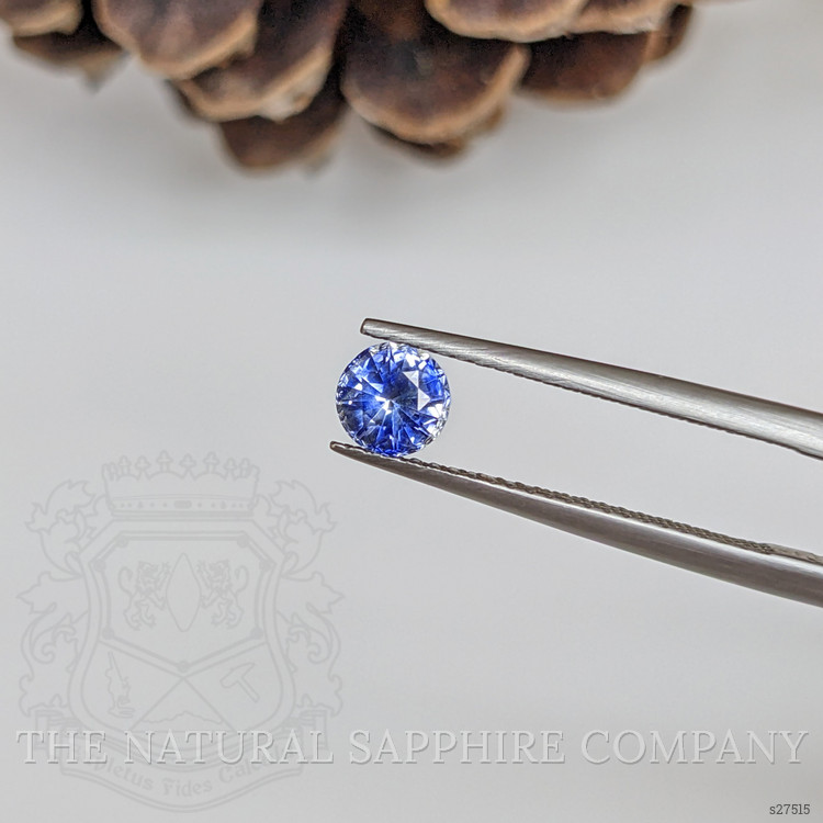 0.72 Ct. Blue Sapphire from Ceylon (Sri Lanka)