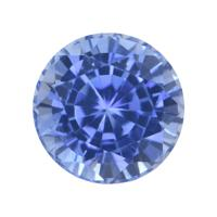 0.62 Ct.Tw. Round Sapphire