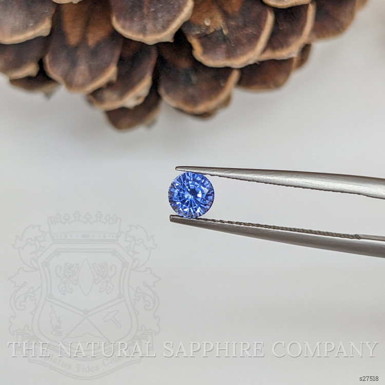 0.62 Ct. Blue Sapphire from Ceylon (Sri Lanka)