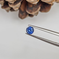 0.64 Ct. Blue Sapphire from Ceylon (Sri Lanka) Life Style