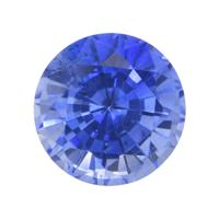 0.60 Ct.Tw. Round Sapphire