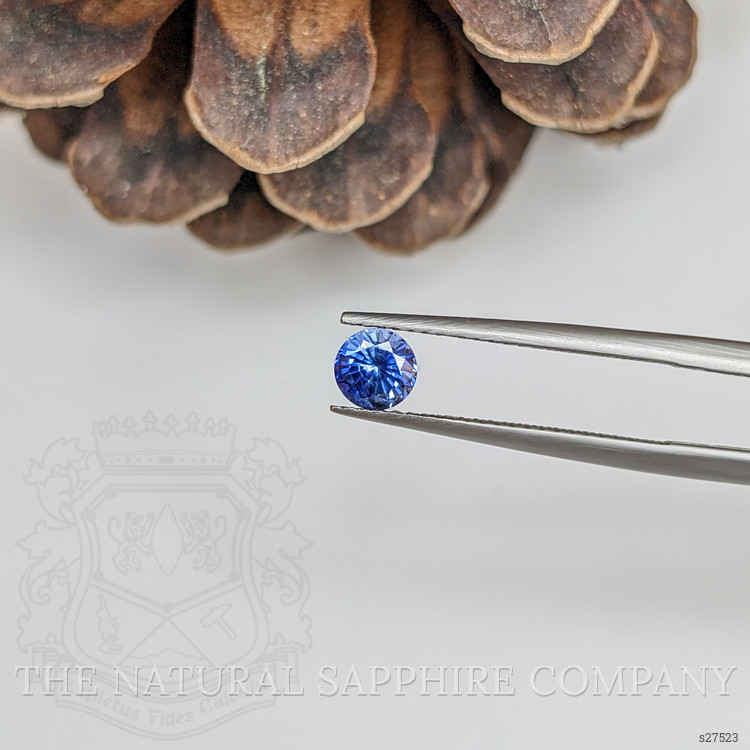 0.60 Ct. Blue Sapphire from Ceylon (Sri Lanka)