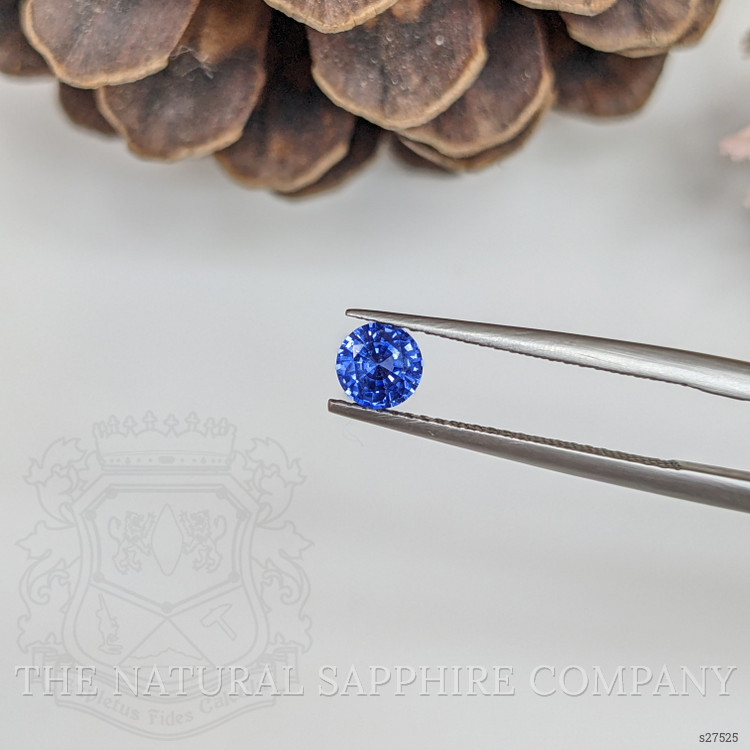 0.51 Ct. Blue Sapphire from Ceylon (Sri Lanka)