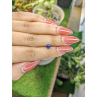 0.51 Ct. Blue Sapphire from Ceylon (Sri Lanka) Life Style