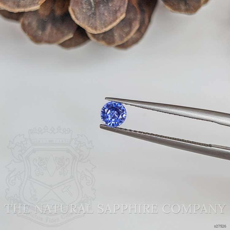 0.46 Ct. Blue Sapphire from Ceylon (Sri Lanka)