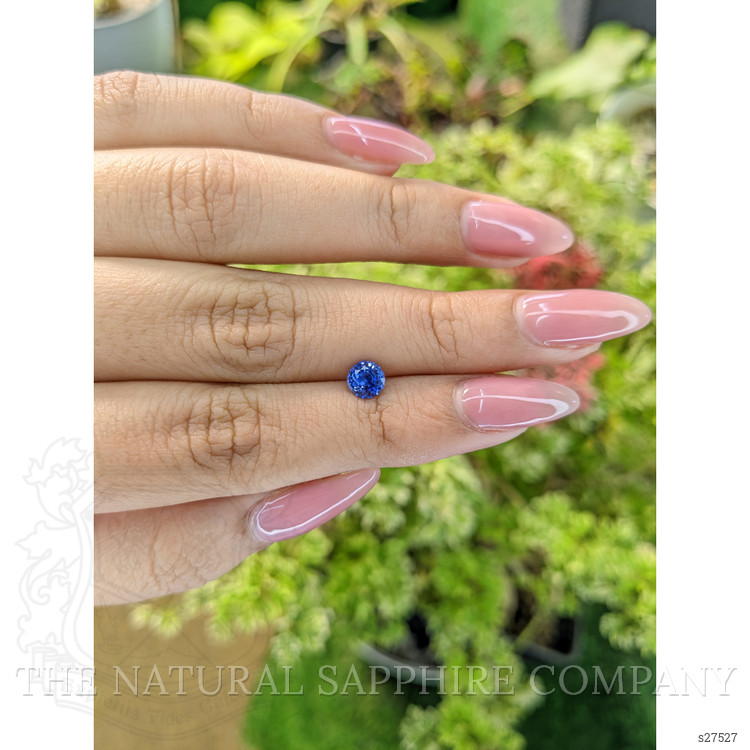 0.70 Ct. Blue Sapphire from Ceylon (Sri Lanka)