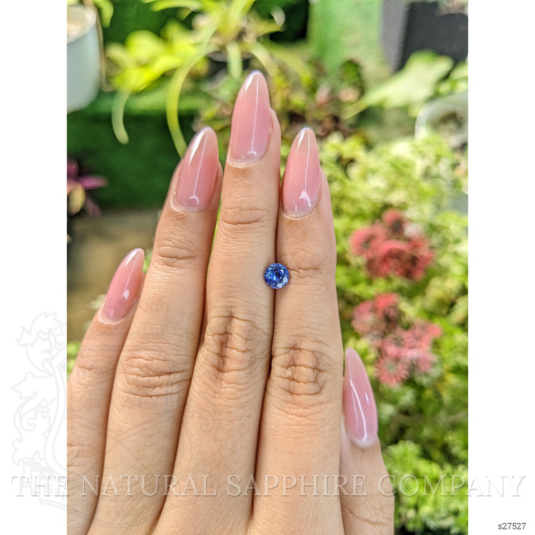 0.70 Ct. Blue Sapphire from Ceylon (Sri Lanka)