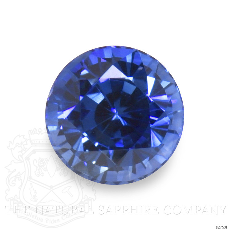 0.61 Ct. Blue Sapphire from Ceylon (Sri Lanka)
