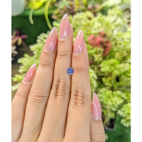 0.52 Ct. Blue Sapphire from Ceylon (Sri Lanka) Life Style