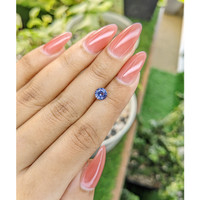 0.89 Ct. Blue Sapphire from Ceylon (Sri Lanka) Life Style