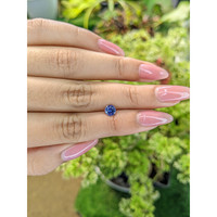 0.71 Ct. Blue Sapphire from Ceylon (Sri Lanka) Life Style