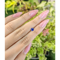0.52 Ct. Blue Sapphire from Ceylon (Sri Lanka) Life Style