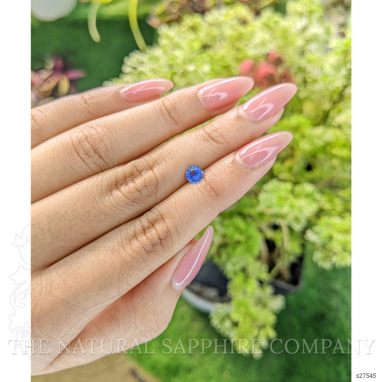 0.53 Ct. Blue Sapphire from Ceylon (Sri Lanka)