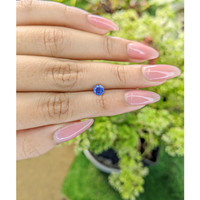 0.53 Ct. Blue Sapphire from Ceylon (Sri Lanka) Life Style